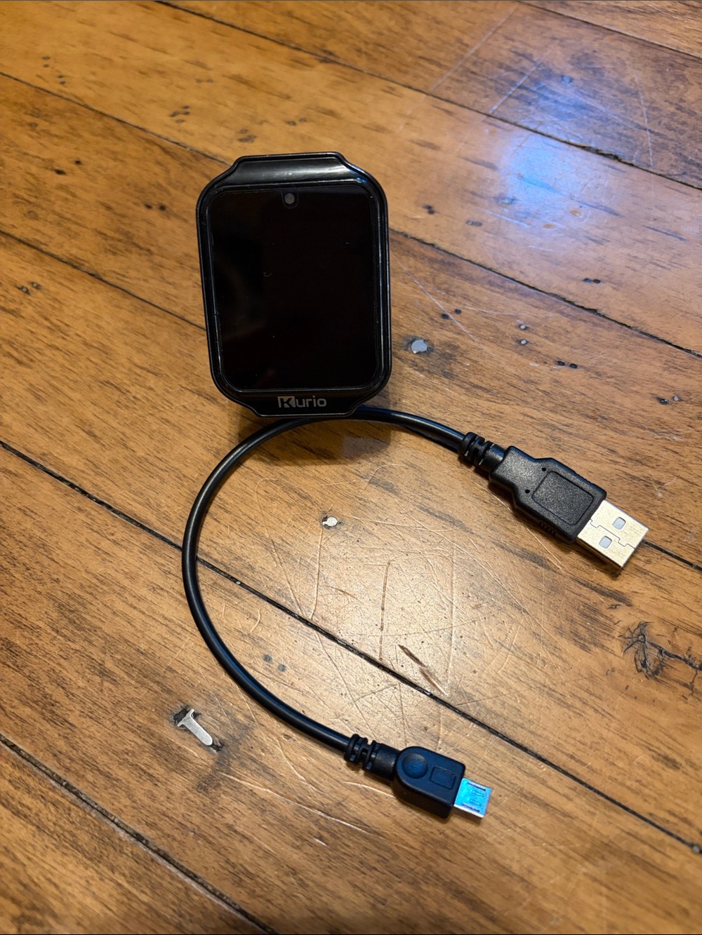 Kurio Kids Smartwatch With Charger Cable - Black
